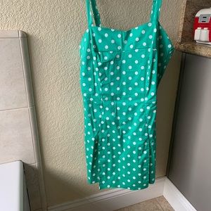 Unique vintage skort dress